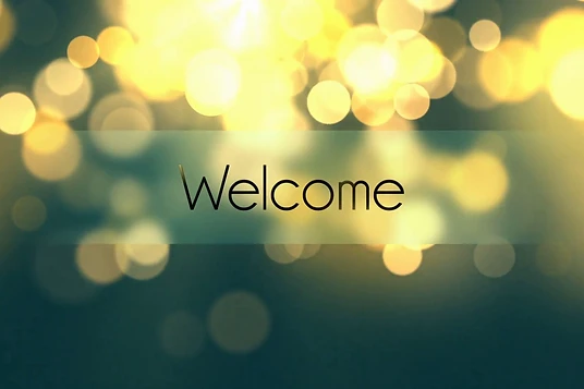 welcome-text-animation-over-bokeh-backgr