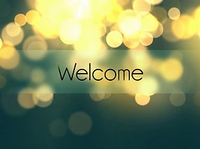 welcome-text-animation-over-bokeh-backgr